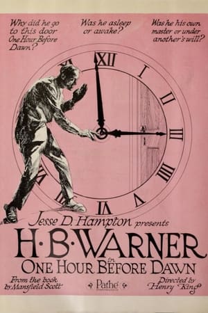 Poster One Hour Before Dawn 1920