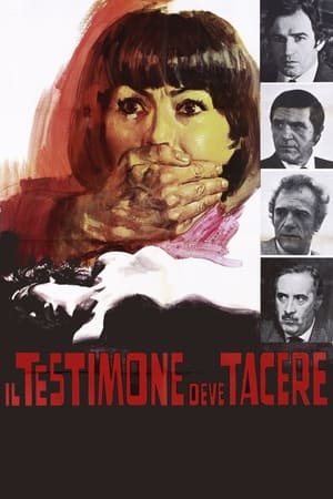 Poster El testigo debe callar 1974