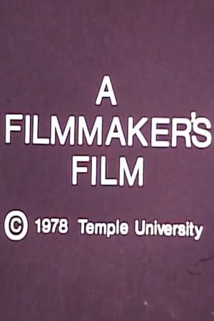 Poster A Filmmaker's Film 1978