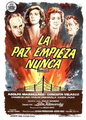 Poster La paz empieza nunca (1960)