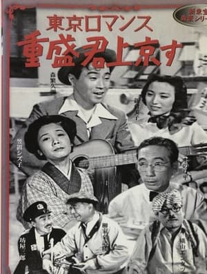 Poster 重盛君上京す 1954