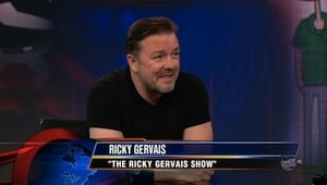 The Daily Show with Trevor Noah Season 15 :Episode 25  Ricky Gervais