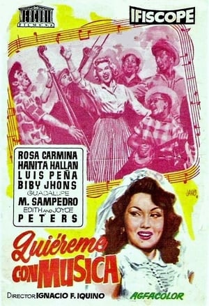 Poster Quiéreme con música 1957