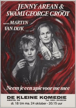 Poster Jenny Arean & Swami George Groot: Neem Je een Apie voor Me Mee 1990