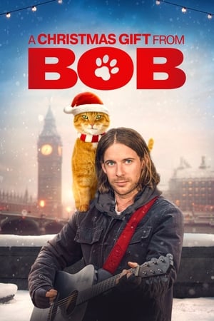 Poster Świąteczny prezent od kota Boba 2020