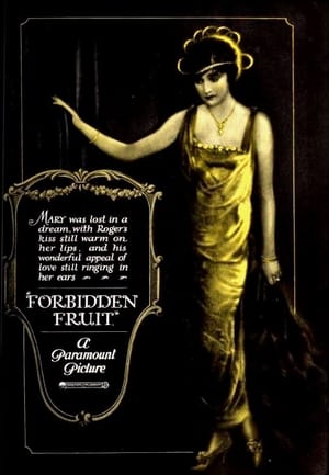 Poster Forbidden Fruit (1921)