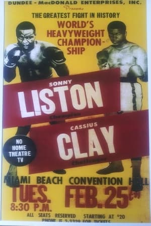 Poster Muhammad Ali vs. Sonny Liston I (1964)