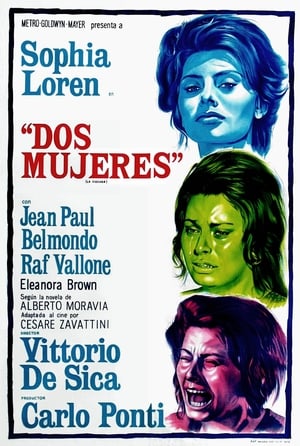 Poster Dos mujeres 1960