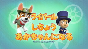 ライバールしちょう あかちゃんになる