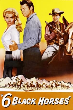 Poster Six Black Horses 1962