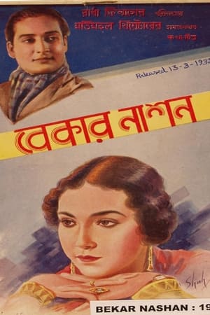 Poster Bekar Nashan (1938)