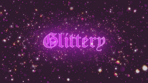 Glittery — Logos 1