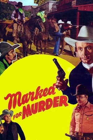 Poster Marked for Murder 1945