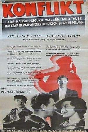 Poster Konflikt (1937)