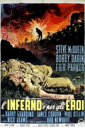 Poster L'inferno è per gli eroi 1962