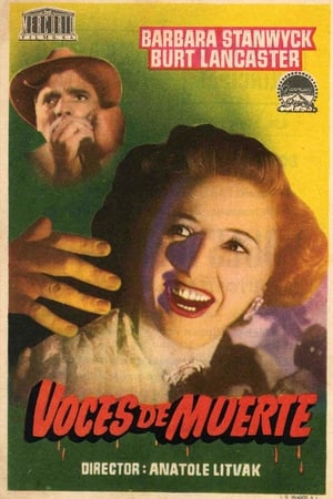 Poster Voces de muerte 1948