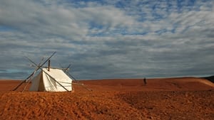 Une tente sur Mars