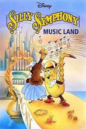 Poster Jazz Band Contre Symphony Land 1935