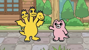 Still from Chibi Minilla's First Errand