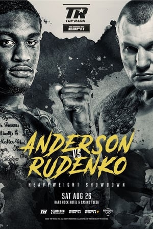 Poster Jared Anderson vs. Andriy Rudenko 2023