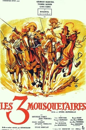 Poster Les Trois Mousquetaires 1953