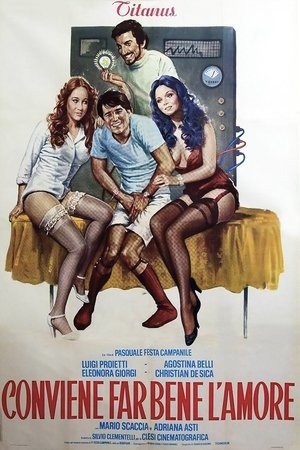 Poster Conviene far bene l'amore 1975