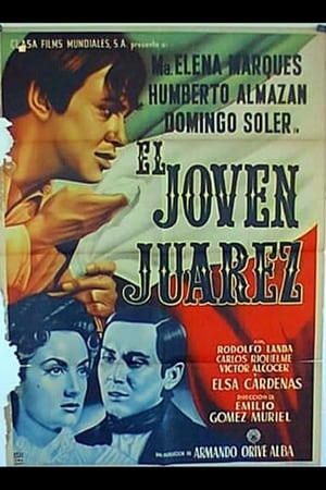 Poster El joven Juárez (1954)