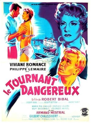 Poster Le Tournant dangereux 1954