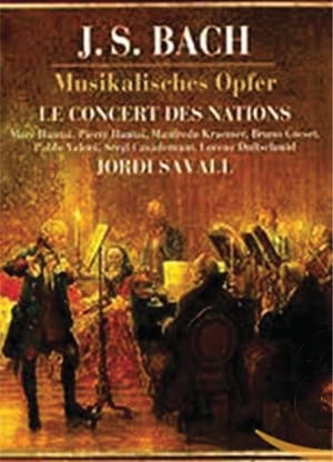 Image Bach BWV 1079 Musical Offering Jordi Savall Concert des Nations