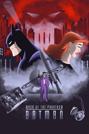 Постер мультфильма «Бэтмен: Маска Фантазма (1993)» — (18 из 74)
