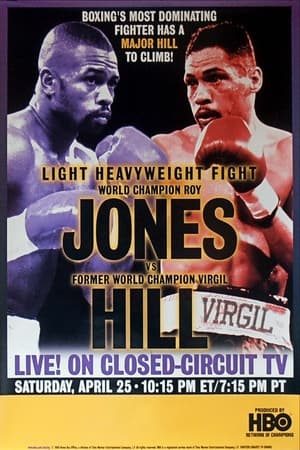 Poster Roy Jones Jr. vs. Virgil Hill (1998)