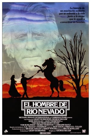 Poster El hombre de Río Nevado 1982