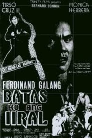 Poster Lt. Nicholas Aguirre: Batas ko ang iiral 1992