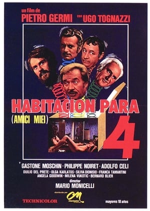 Poster Habitación para cuatro 1975
