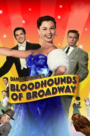 Poster Bloodhounds of Broadway 1952
