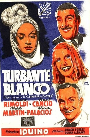 Poster Turbante blanco (1943)