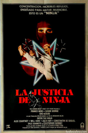 Poster La justicia del ninja 1981