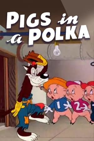 Poster Pigs in a Polka 1943
