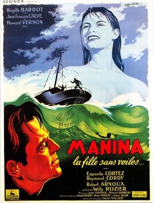 Poster Manina, la fille sans voiles 1952