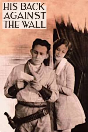 Poster His Back Against the Wall (1922)