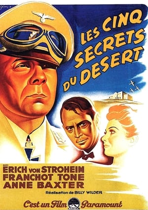 Poster Les Cinq Secrets du désert 1943
