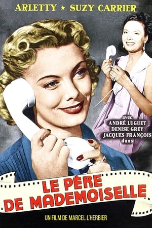Poster Le père de Mademoiselle 1953