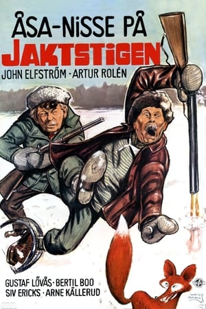 Poster Åsa-Nisse på jaktstigen (1950)