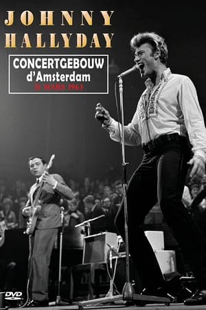 Poster Johnny Hallyday concert Amsterdam 1963 (1963)