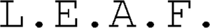 Logo LEAF Entertainment