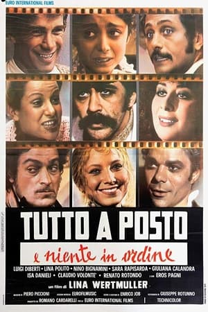 Poster Tutto a posto e niente in ordine 1974