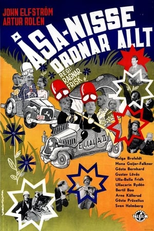 Poster Åsa-Nisse ordnar allt (1955)