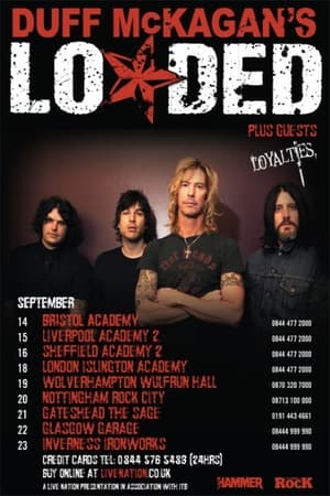 Poster Duff McKagan's Loaded: Live at The Garage (2009)