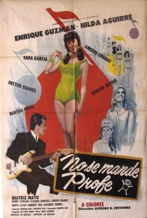 Poster No se mande, profe 1969
