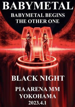 Poster BABYMETAL BEGINS - THE OTHER ONE - "BLACK NIGHT" 2023